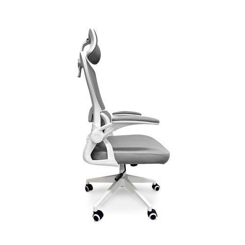 Lyn - Chaise De Bureau Ergonomique Réglable En Hauteur, Avec Appuie-tête, Rembourrage Lombaire