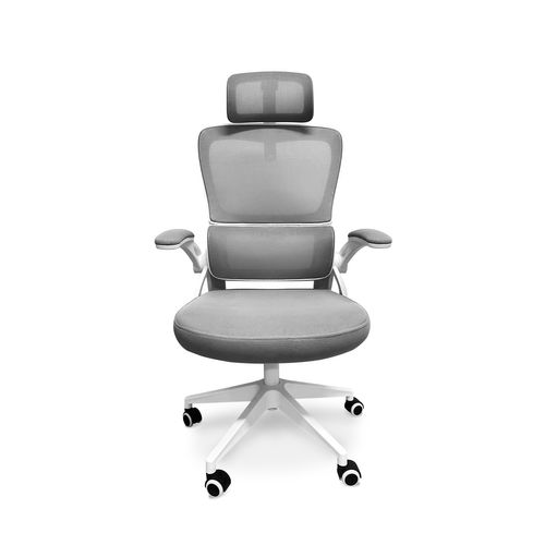 Lyn - Chaise De Bureau Ergonomique Réglable En Hauteur, Avec Appuie-tête, Rembourrage Lombaire