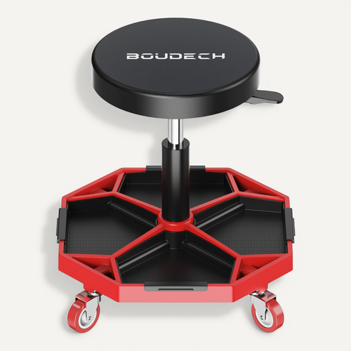 Mekatronix - Tabouret, Capacité 150 Kg, Hauteur Réglable Et Pivotant