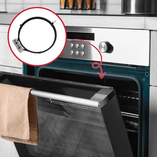 Resistance Circulaire 2000w  481225998405 Pour Four Bauknecht, Ignis, Kitchenaid, Whirlpool