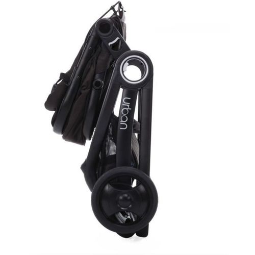 Urban Plus Poussette Convertible - Assise Réversible, Pliage Compact, Habillage Pluie