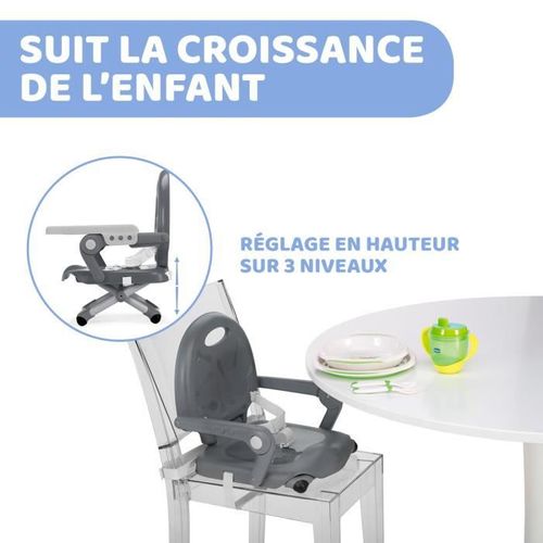 Rehausseur De Table Pocket Snack Dark Grey