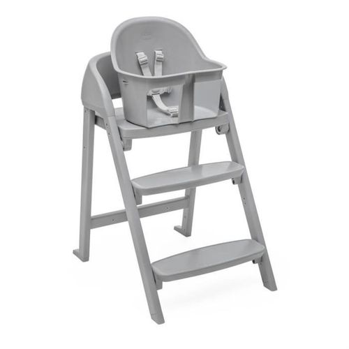 Chaise Haute Évolutive 3-en-1 Crescendo Lite — Pliable, Insert Bébé, Jusqu'à 110 Kg