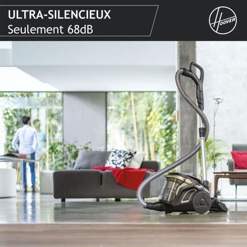 Aspirateur Traineau Sans Sac - Hp720pet - 850 W - 68 dBa - Cassette 2 L - Spécial Parquet Et Animaux