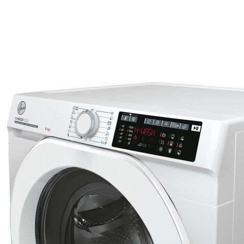 Lave-linge Hublot H-wash 500 Hw 28am/1-s - 8 Kg - Induction - 1200 Trs/min - Classe A - Connecté