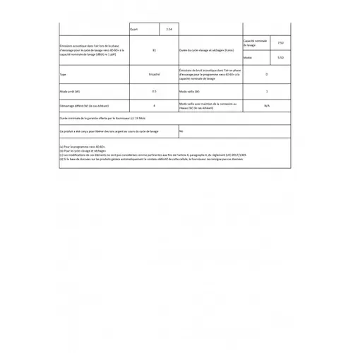 Lave-linge-séchant 9 kg 1400 trs/mn - Csws4962dwe1s