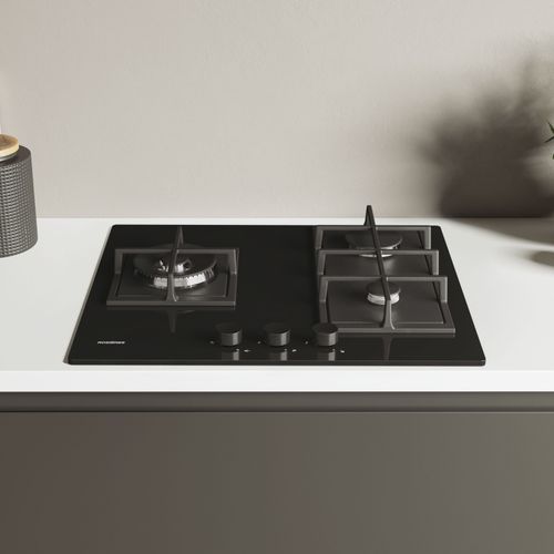 Table gaz ROSIERES RVG63B4MBB/1 3 foyers