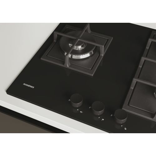 Table gaz ROSIERES RVG63B4MBB/1 3 foyers