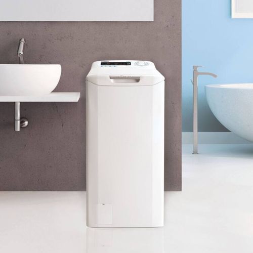Lave-linge top CANDY CSTG27TMVE/1-47 7kg Blanc vue d'ambiance 1