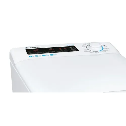 Lave-linge top CANDY CSTG27TMVE/1-47 7kg Blanc vue détaillée