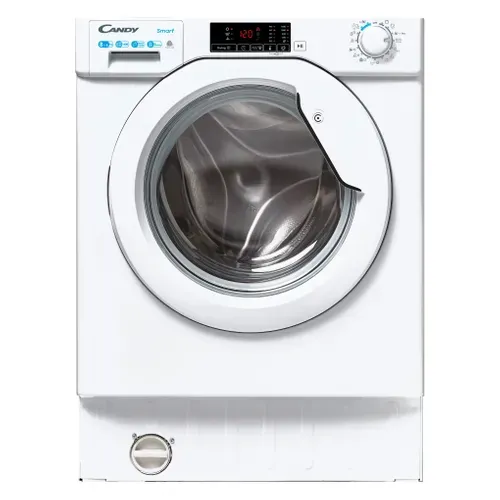 Lave-linge séchant intégrable CANDY CBD 485D1E/1 vue de face