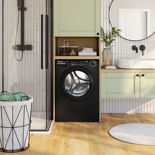 Lave-linge Hublot 10 Kg - 60 Cm Largeur - 1200 Trs/mn - Noir - Co12103dbbe/1-47