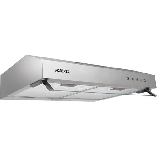 Hotte Visière 60cm 380m3/h Silver - Rhc638/1ingg