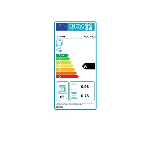 Four Intégrable Multifonction 65l 60cm Email Inox Fidcn502