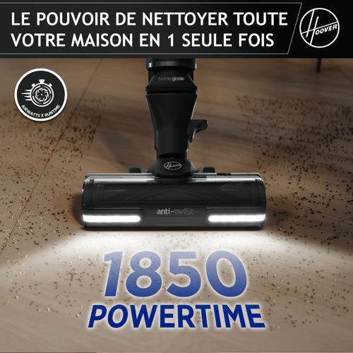 Aspirateur balai HOOVER HFX10H 011 - 365W - Noir vue 3/4