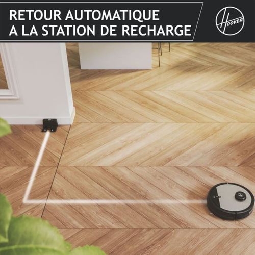 Hg510d Aspirateur Robot Dry - Wifi - Navigation Laser - Brosse XL - Autonomie 90min - Puissant - Ul