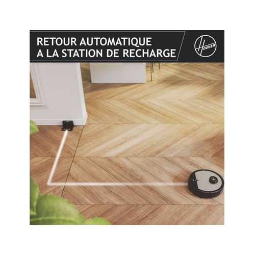 Hg510d Aspirateur Robot Dry - Wifi - Navigation Laser - Brosse XL - Autonomie 90min - Puissant - Ul