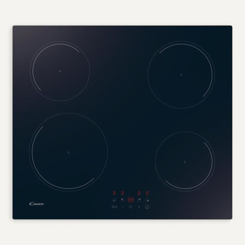 Plaque à Induction 60 Cm Intégrable 4 Foyers, Verre-céramique, Commandes Tactiles