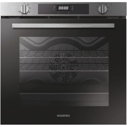 Four Encastrable Pyrolyse Chaleur Pulsée - Noir - Porte Froide - 75 L - Rfc3op5579in