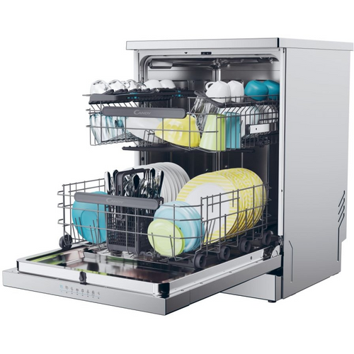 Lave-vaisselle 60 Cm 15 couverts 41 dB Inox - Cf5c1f0x