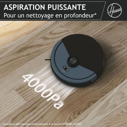Hg430h Hydro Robot Aspirateur Laveur - Puissant 4000pa - Tous Sols - Navigation Laser