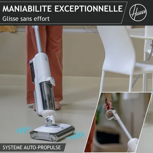 Aspirateur balai laveur HOOVER HW500 011 vue d'ambiance 1