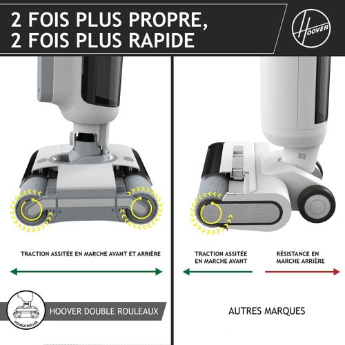 Aspirateur balai laveur HOOVER HW500 011 vue détaillée