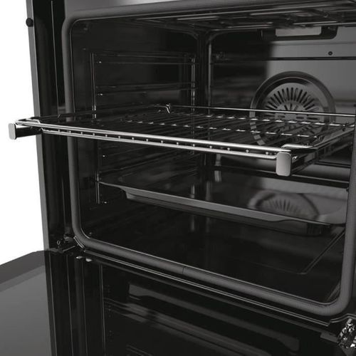 Four Encastrable Électrique 78 L Pyrolyse Inox/noir, 12 Fonctions