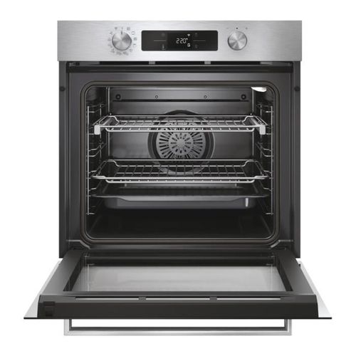 Four Encastrable Électrique 78 L Pyrolyse Inox/noir, 12 Fonctions