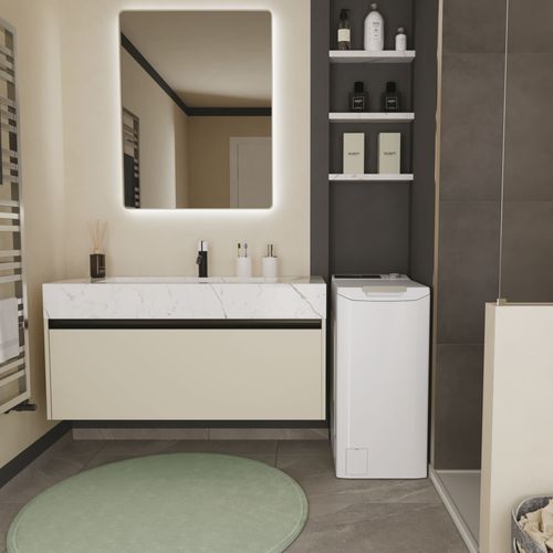 Lave-linge top CANDY TCAS 274TM5-S 7kg vue d'ambiance 1