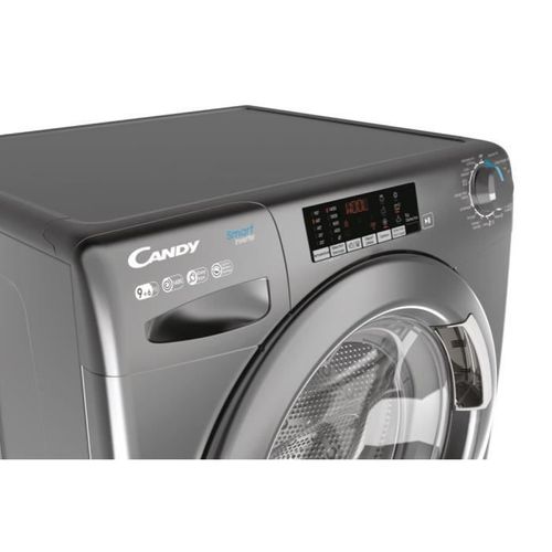 Lave-linge Séchant Csws496twmrre/fr - 9 / 6 Kg - Induction - 1400 Trs/min - 15 Prgms - A - Gris