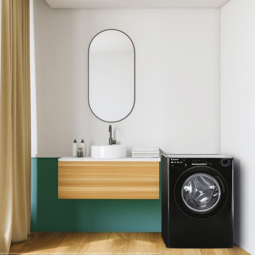 Lave-linge hublot séchant CANDY CSWS496TWMBBE/FR 9/6 kg Noir
