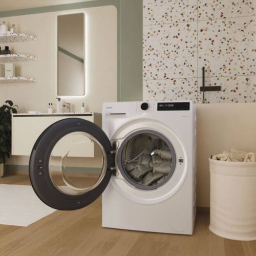 Lave linge hublot CANDY BR 412BL8-S 12 kg Blanc