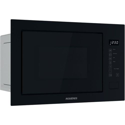 Micro-ondes Encastrable Noir 28 L, 850 W Avec Grill 1200 W