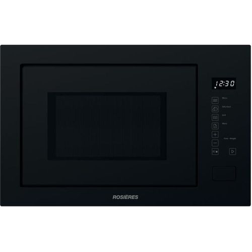 Micro-ondes Encastrable Noir 28 L, 850 W Avec Grill 1200 W