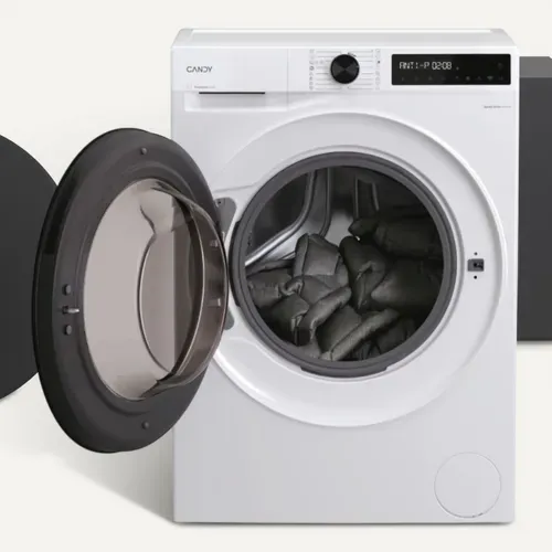 Lave-linge hublot séchant CANDY BWR 6106BL8-S 10/6kg