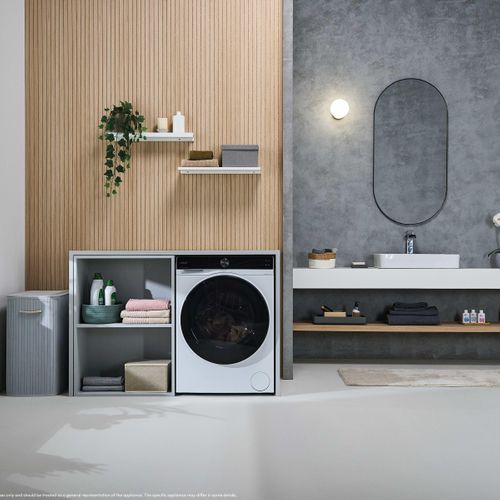 Lave-linge hublot CANDY BQ 413BL10U-S 13kg Blanc vue d'ambiance 1
