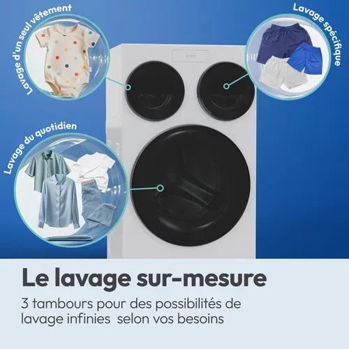 Lave-linge Frontal 10 kg 1400 trs/mn MultiWash - Mqd 410cbl9-47