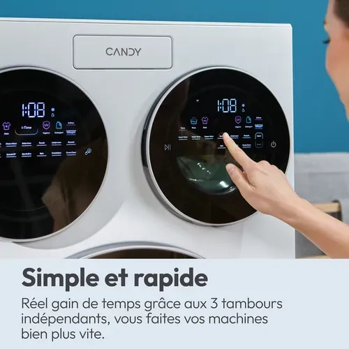 Lave-linge Frontal 10 kg 1400 trs/mn MultiWash - Mqd 410cbl9-47