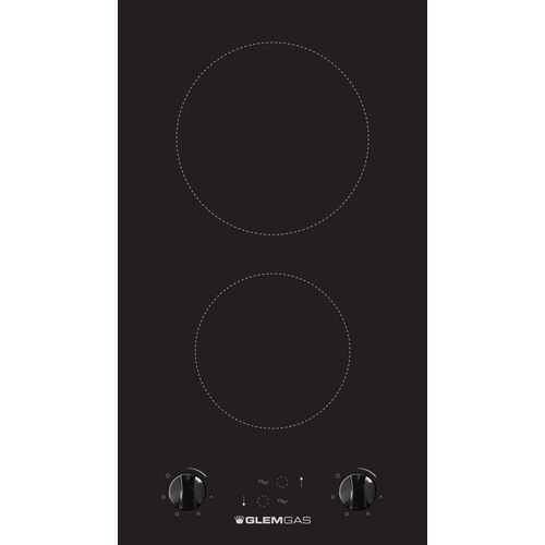 Table vitrocéramique GLEMGAS TABVIT GTH32K01 30 cm vue de face