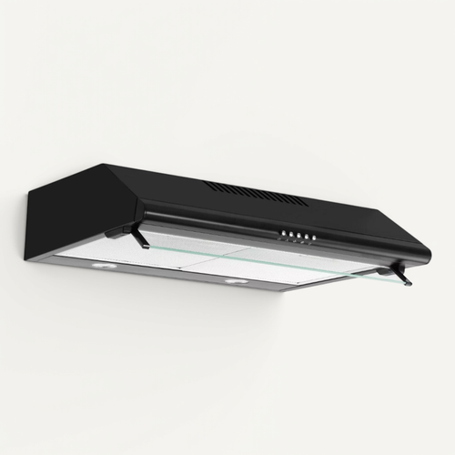 Hotte Visière 60 cm Noir - Ahc632bk