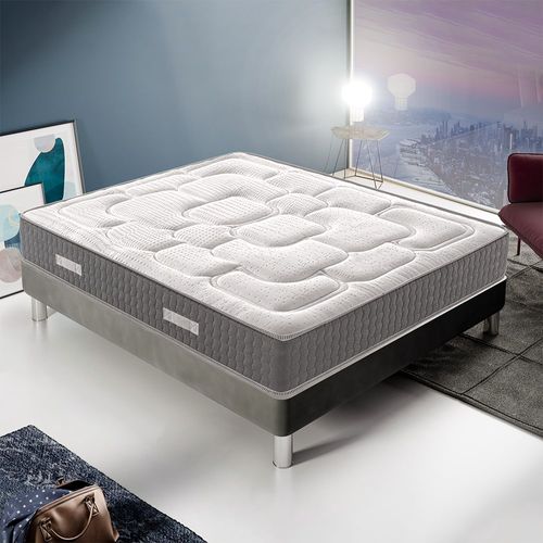 Matelas Mousse 160x190 - Accueil Mémoire De Forme – Épaisseur 20 Cm – Luxury - Haute Densité
