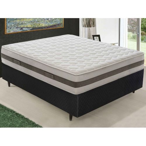 Matelas Mousse 90x190 Cm Accueil Mémoire De Forme – Épaisseur 28 Cm – Mod Macerata