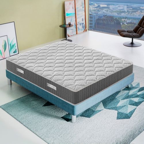Matelas Mousse 200x200 Accueil Mémoire De Forme - Epaisseur 25 Cm - Modèle Hermes