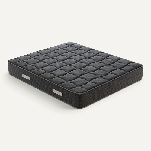Matelas Mousse 140x200 Cm BLACKMOON - Accueil Mémoire De Forme - Epaisseur 20 Cm