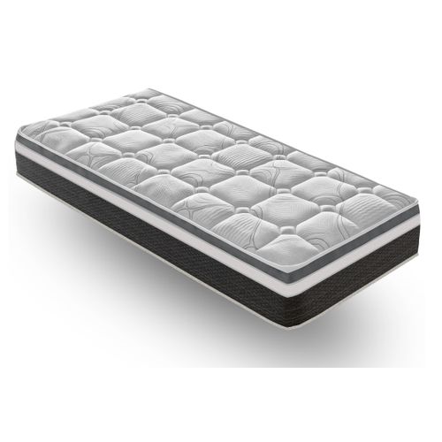 Matelas Mousse 90x190 Cm ANNA - Accueil Mémoire De Forme - Epaisseur 20 Cm