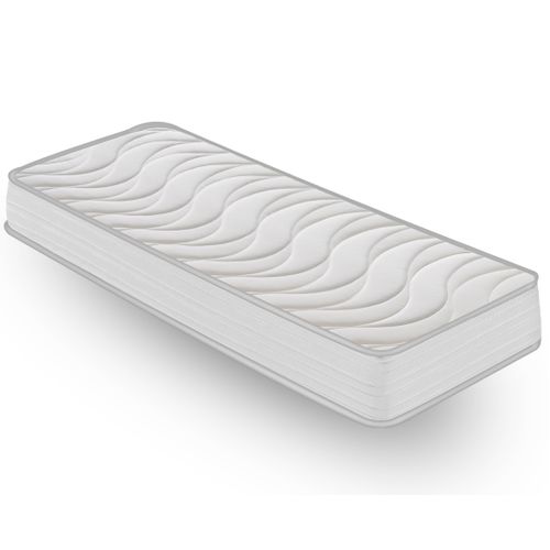 Matelas Mousse 90x200 CLEOLUX - Epaisseur 20 Cm - Réversible - Côté Été/hiver