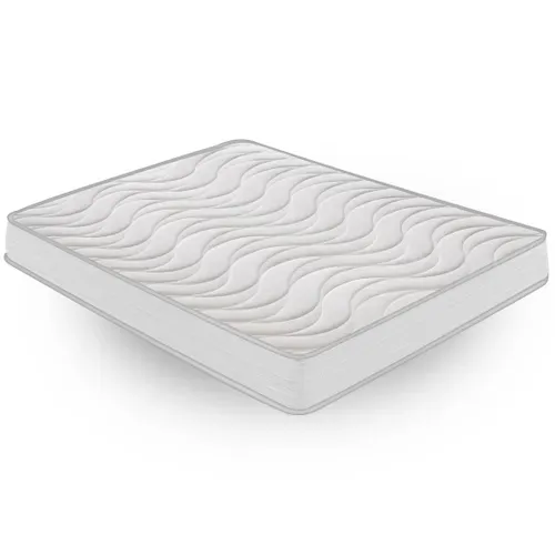 Matelas Mousse 140x200 CLEOLUX - Epaisseur 20 Cm - Réversible - Côté Été/hiver