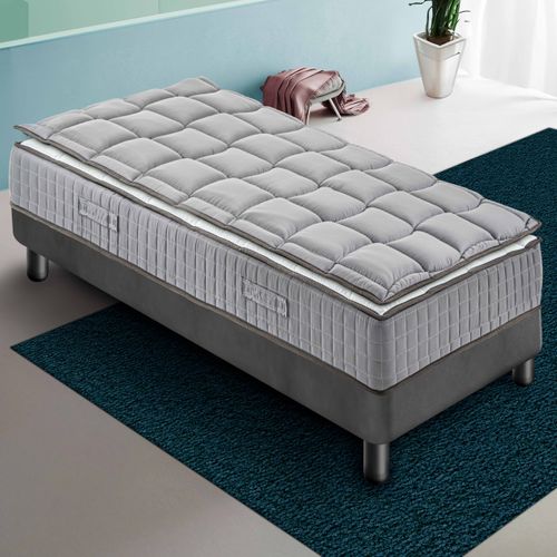 Matelas Ressort  90x190 Cm Elite -  Accueil Mémoire De Forme - Epaisseur 27 Cm - Ferme
