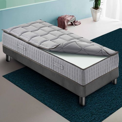 Matelas Ressort  90x190 Cm Elite -  Accueil Mémoire De Forme - Epaisseur 27 Cm - Ferme